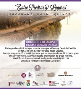 Ruta en bicicleta por el Canal de Castilla