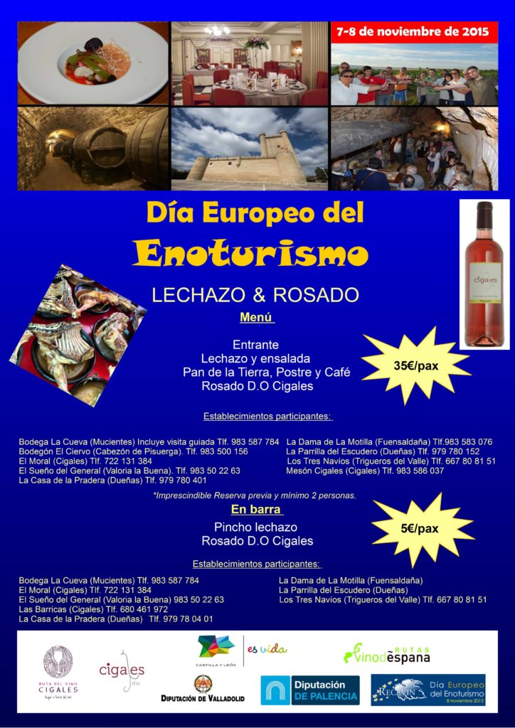 Cartel Lechazo y Rosado
